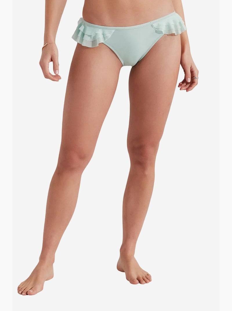 I marie bas de bikini côté penti Vert menthe - Kiabi