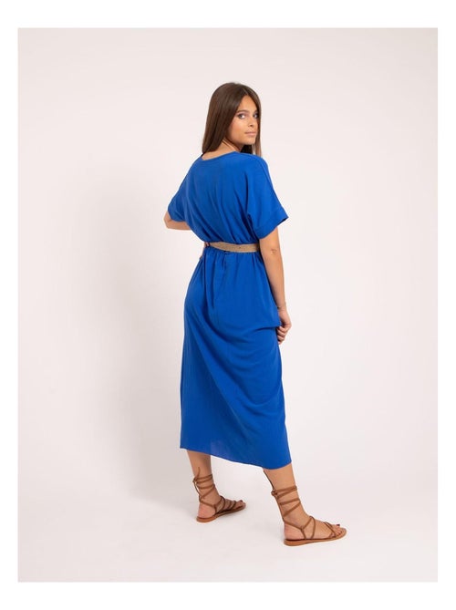 Icalest maxi-jurk en riem - Kiabi