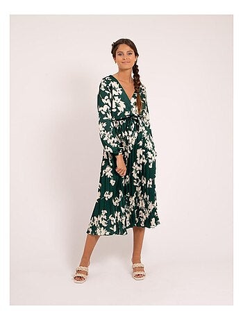 Ichelle maxi-jurk met patroon