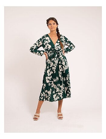 Ichelle maxi-jurk met patroon