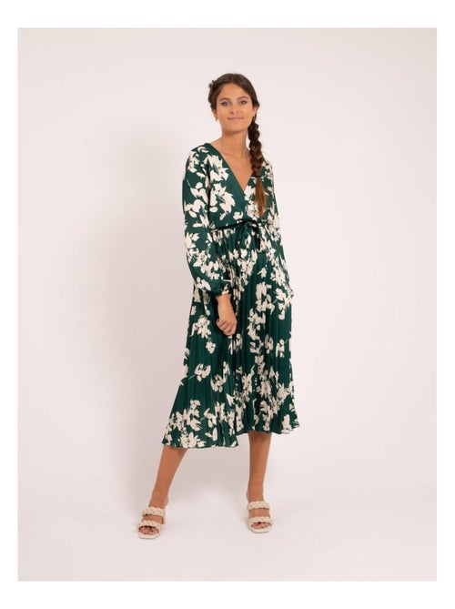 Ichelle maxi-jurk met patroon - Kiabi