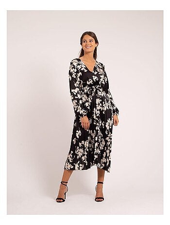 Ichelle maxi-jurk met patroon