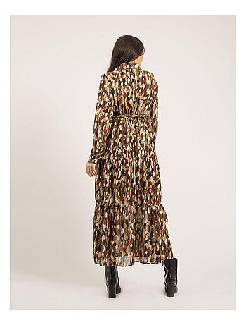 Idetta maxi-jurk met patroon