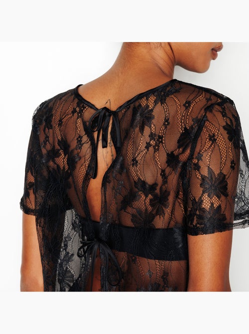Idyle t-shirt zwart - Kiabi