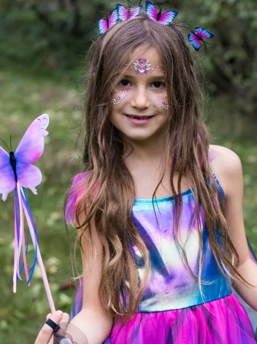 Ijskoningin haarband met vlecht verkleedaccessoire voor kinderen - Kiabi