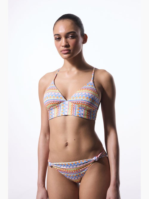 Ila omkeerbaar bikinibroekje met middelhoge taille penti - Kiabi Ila omkeerbaar bikinibroekje met middelhoge taille penti - Kiabi