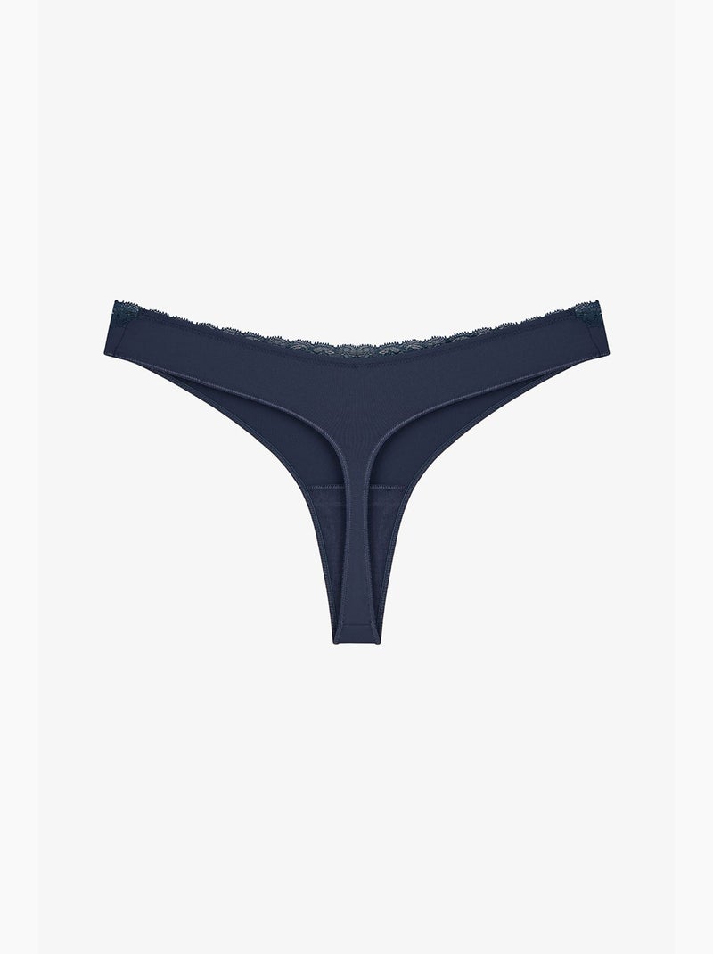 Illusion string penti Marineblauw - Kiabi