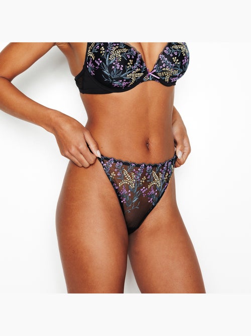 Ilona slip multikleur zwart - Kiabi Ilona slip multikleur zwart - Kiabi