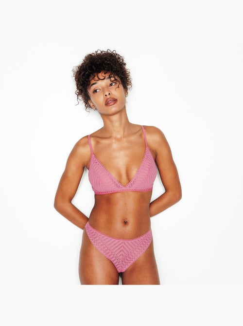 Imany beha zonder beugel vergrotend roze - Kiabi Imany beha zonder beugel vergrotend roze - Kiabi