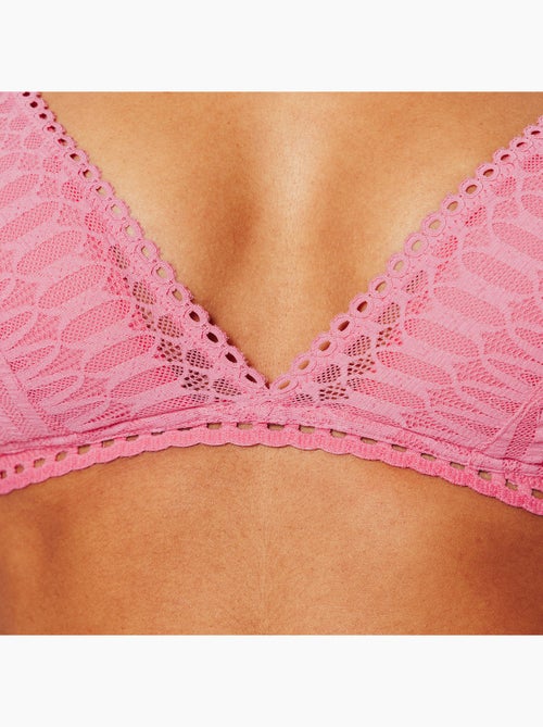 Imany beha zonder beugel vergrotend roze - Kiabi Imany beha zonder beugel vergrotend roze - Kiabi