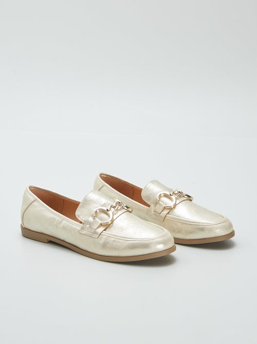 Imitatieleren loafers - Kiabi