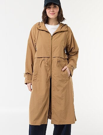 Imperméable à capuche