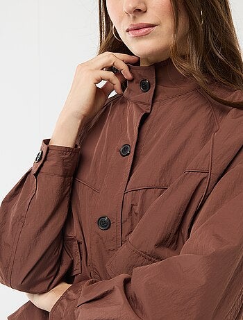 Imperméable à capuche