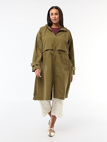Imperméable à capuche