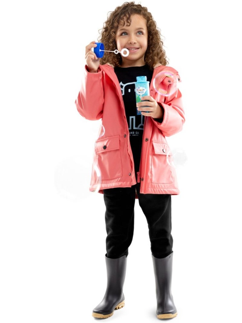 Imperméable ciré fille lifestyle enfants goji-g Rose - Kiabi