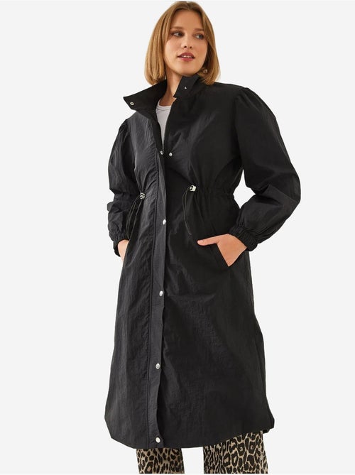 Imperméable long à taille élastique lucci - Kiabi Imperméable long à taille élastique lucci - Kiabi