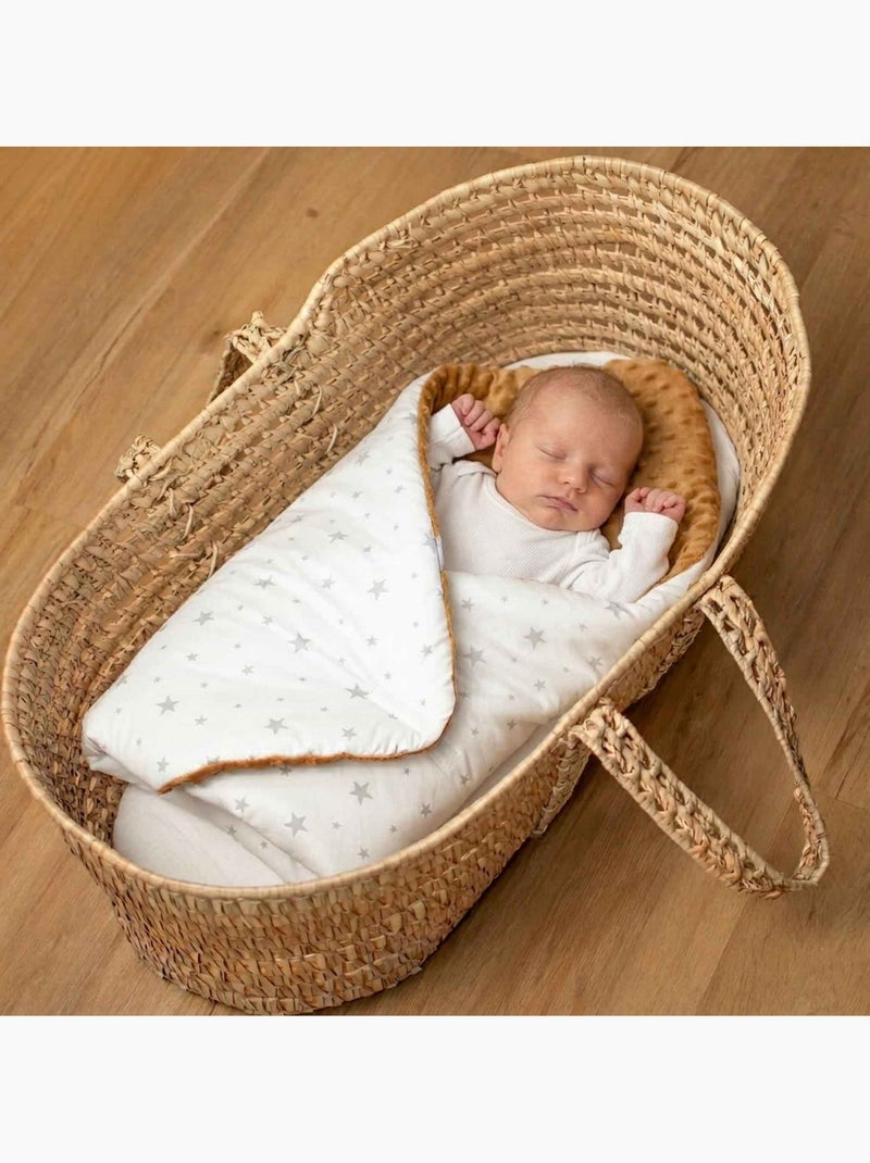 Inbakerzak voor baby van katoen Lichtbruin - Kiabi
