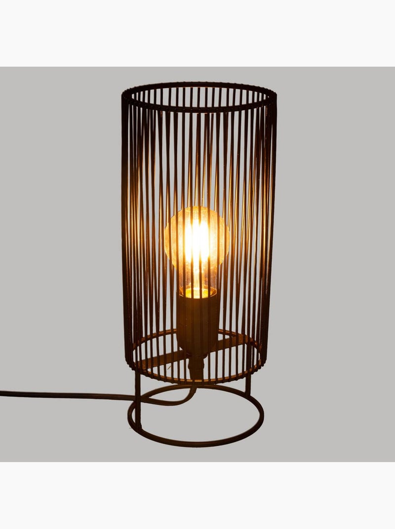 Indus-stijl tafellamp Zwart - Kiabi