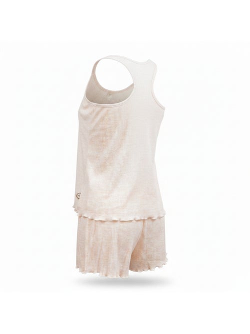 INFINITIF PARIS Ensemble Pyjama Short Femme Débardeur et Short Maille Douce - Kiabi INFINITIF PARIS Ensemble Pyjama Short Femme Débardeur et Short Maille Douce - Kiabi