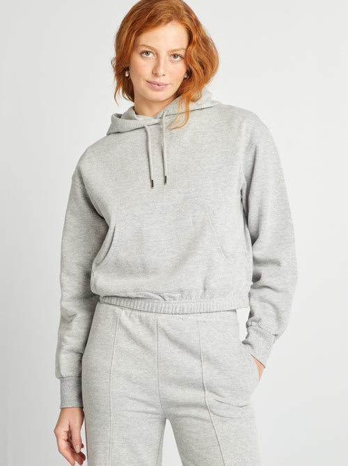 Ingekorte hoodie - Kiabi