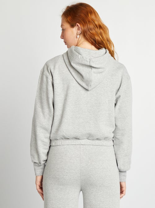 Ingekorte hoodie - Kiabi