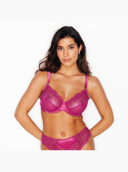 Inouie beha bedekkend roze - Kiabi Inouie beha bedekkend roze - Kiabi