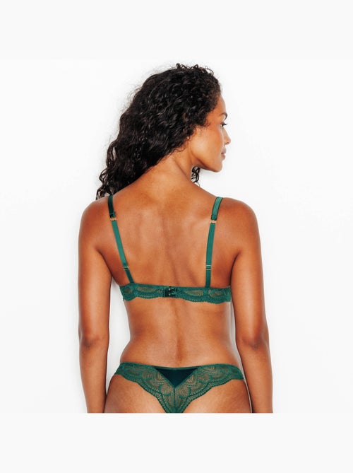Inouie beha verstevigend push-up groen - Kiabi