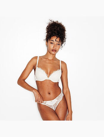Inouie beha verstevigend push-up groen
