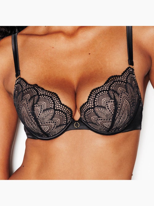 Inouie beha verstevigend push-up zwart - Kiabi Inouie beha verstevigend push-up zwart - Kiabi
