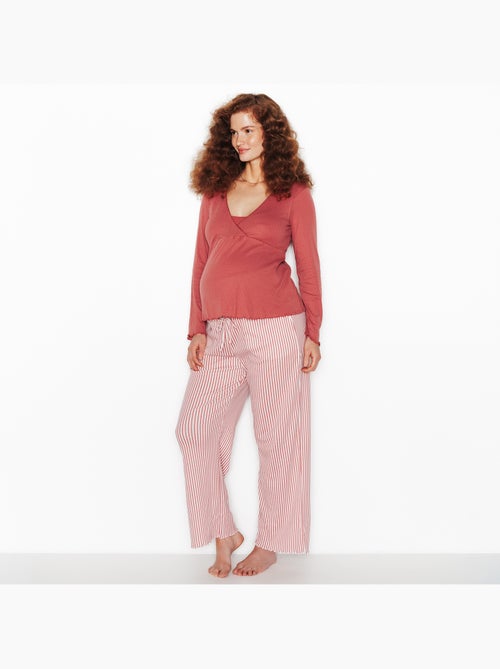 Insomnia pyjama tweestuks zwangerschap multikleur roze - Kiabi