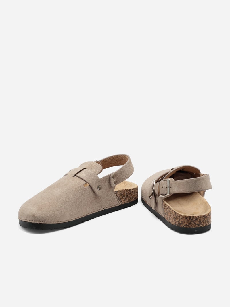 Instapmocassins Kaki - Kiabi