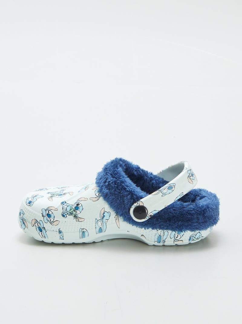 Instappantoffels 'Stitch' BLAUW - Kiabi