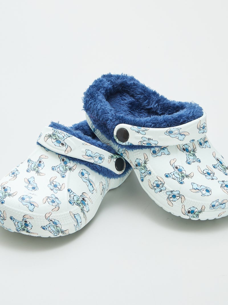 Instappantoffels 'Stitch' BLAUW - Kiabi