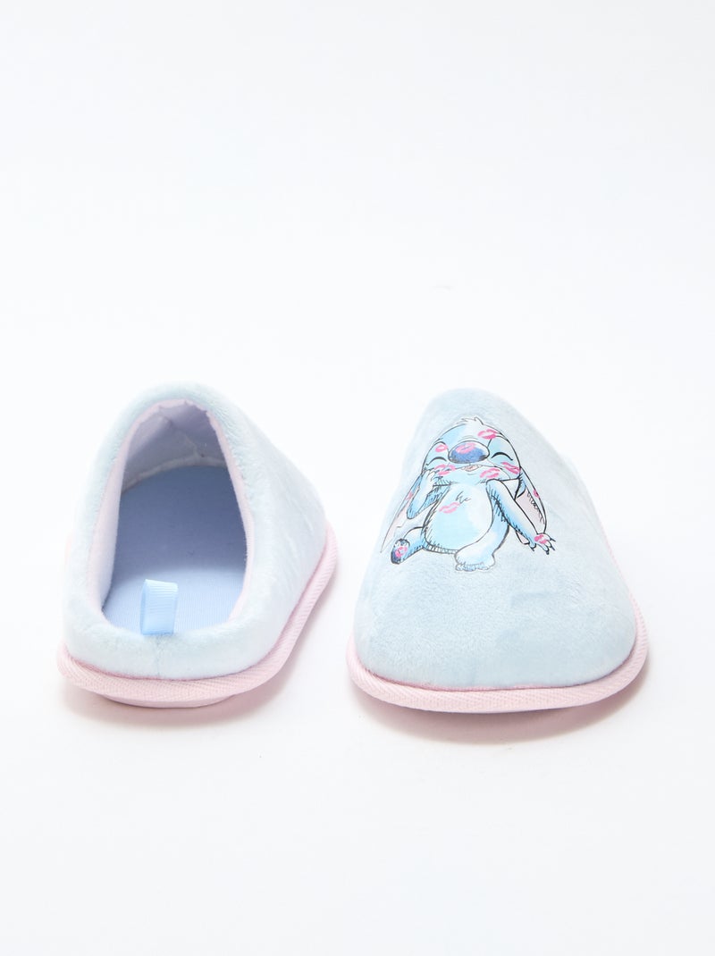 Instappantoffels 'Stitch' Blauw - Kiabi