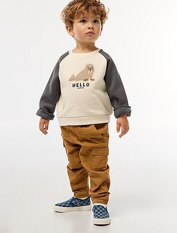 Instapsneakers met ruitjes