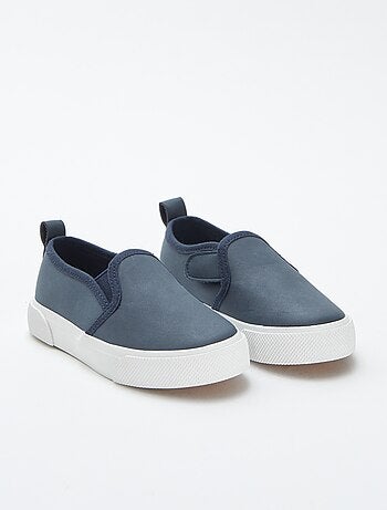 Instapsneakers van suèdine