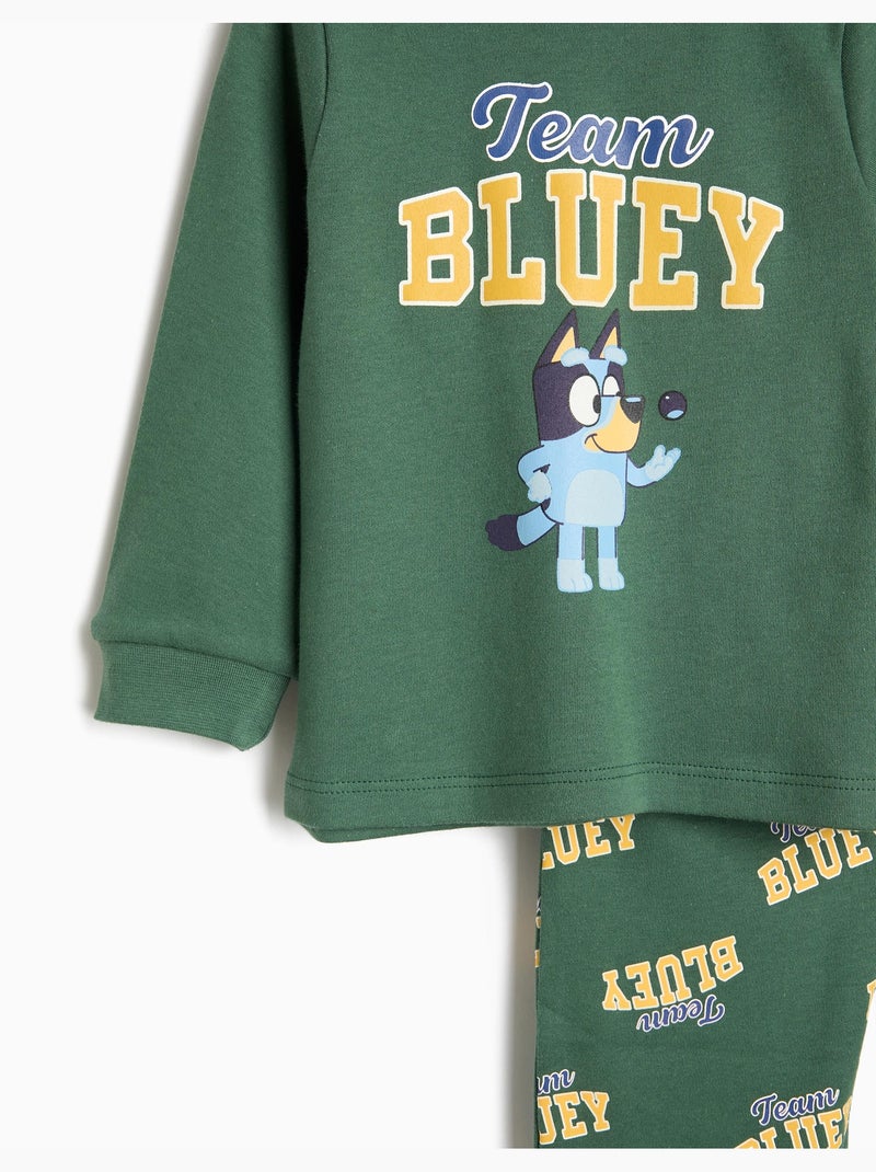 Interlock 'bluey' pyjama's, mo fashion Groen - Kiabi
