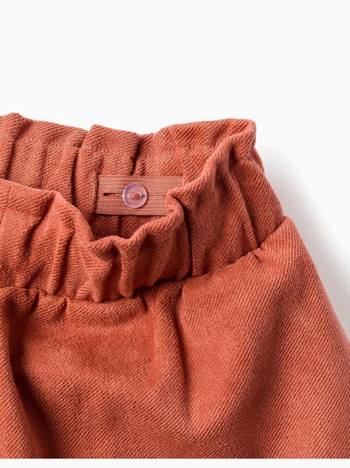 Interlock gebreide shorts met geïntegreerde riem - Kiabi Interlock gebreide shorts met geïntegreerde riem - Kiabi
