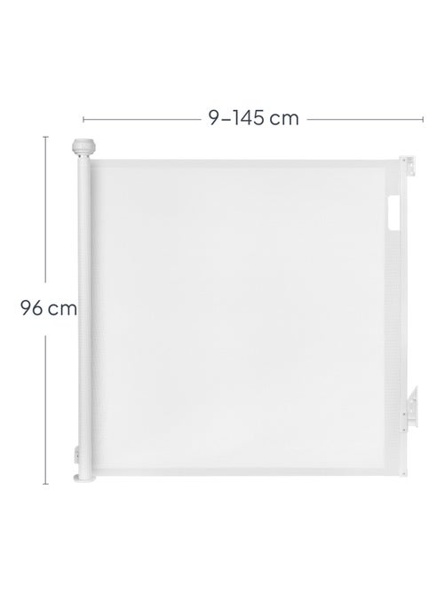 Intrekbaar veiligheidshekje – LIONELO Thea – 85 x 140 cm – Zonder drempel - Kiabi