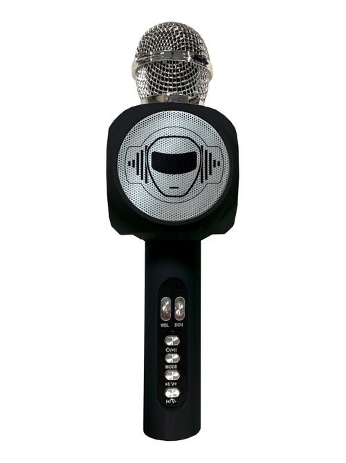 Iparty bluetooth® karaoke microfoon met luidspreker, verlichting en stemvervormerfunctie - Kiabi Iparty bluetooth® karaoke microfoon met luidspreker, verlichting en stemvervormerfunctie - Kiabi