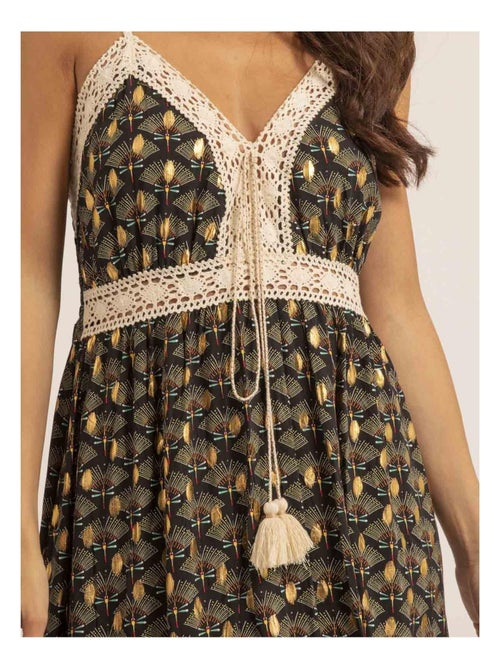 Ipina maxi-jurk met patroon - Kiabi