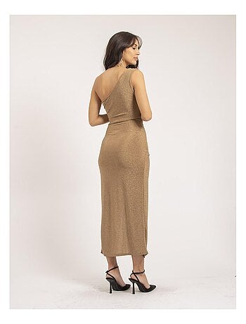 Ipolina maxi-jurk met pailletten