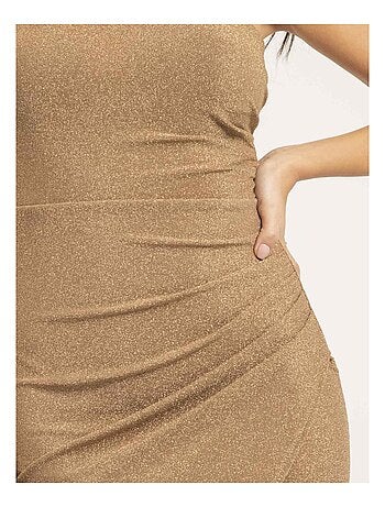Ipolina maxi-jurk met pailletten