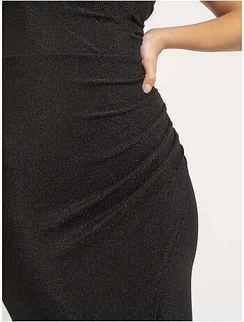Ipolina maxi-jurk met pailletten