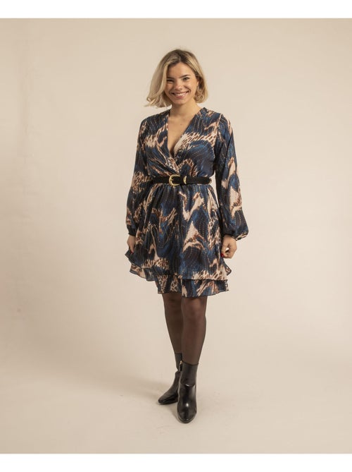 Iraline korte jurk met patroon - Kiabi Iraline korte jurk met patroon - Kiabi