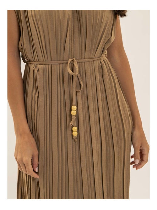 Irove geplooide midi-jurk - Kiabi Irove geplooide midi-jurk - Kiabi