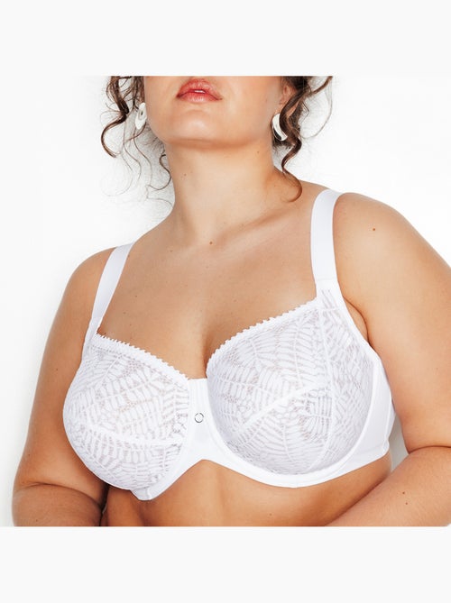 Isabelle+ beha bedekkend wit - Kiabi