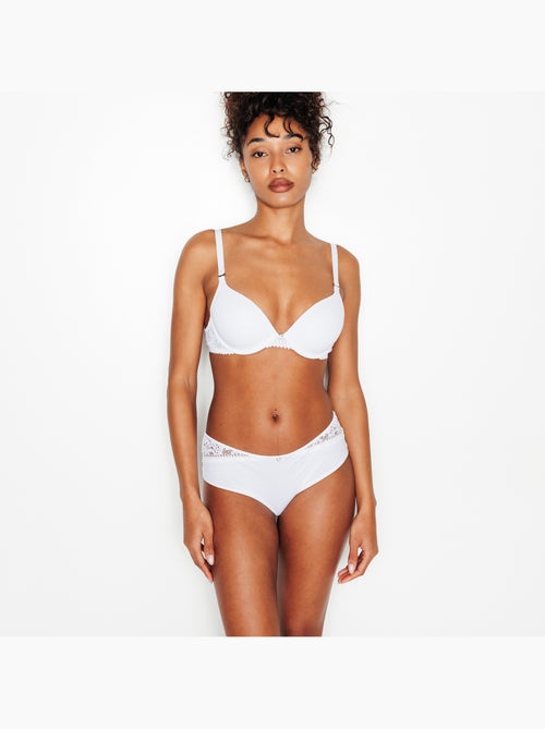 Isabelle shorty kant wit - Kiabi