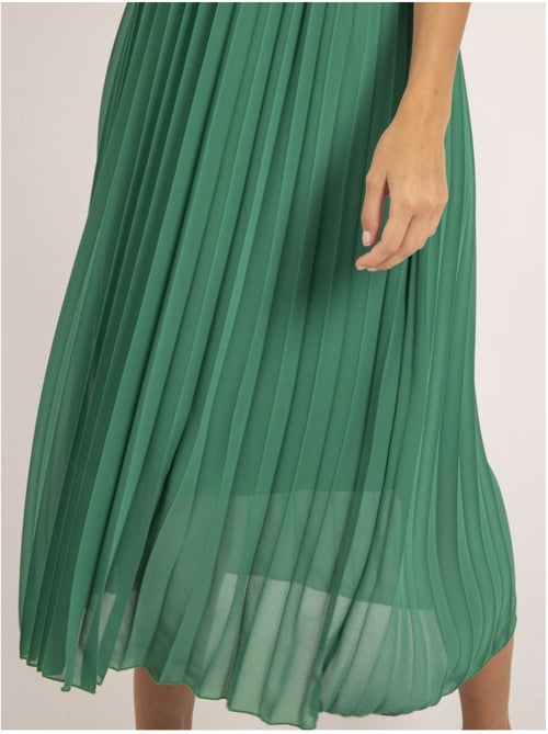 Isala midi-jurk en riem - Kiabi Isala midi-jurk en riem - Kiabi
