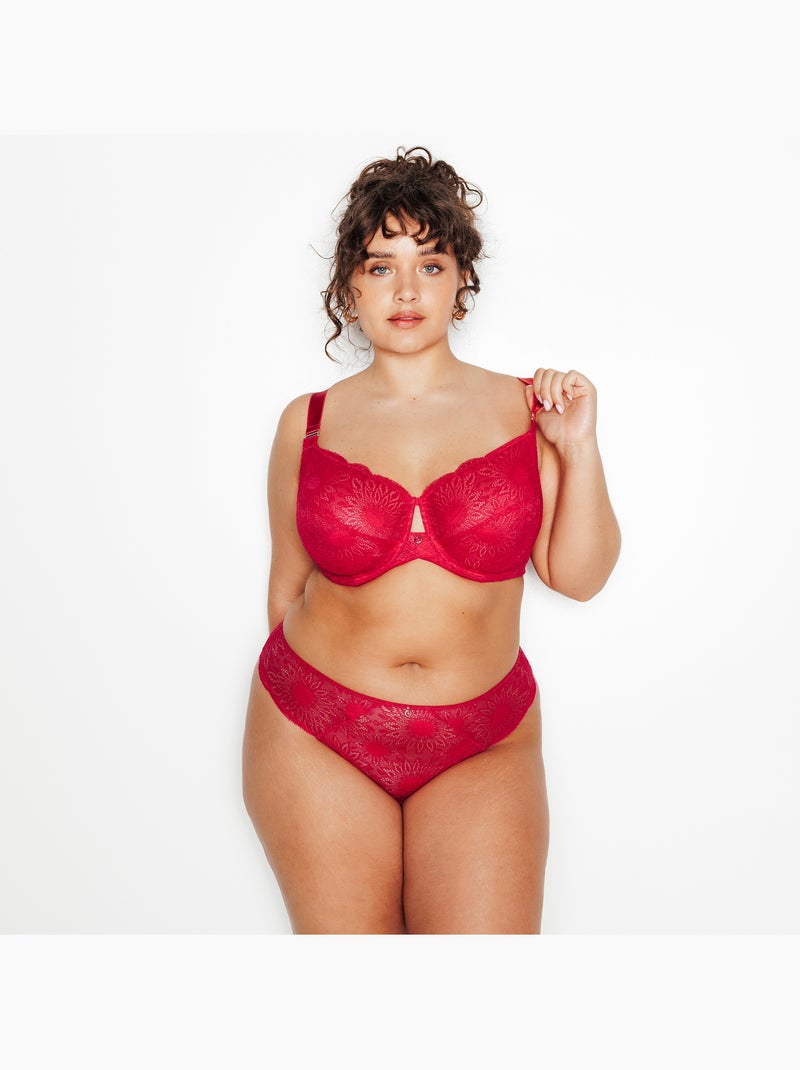 Isma slip comfort kant roze Roze - Kiabi
